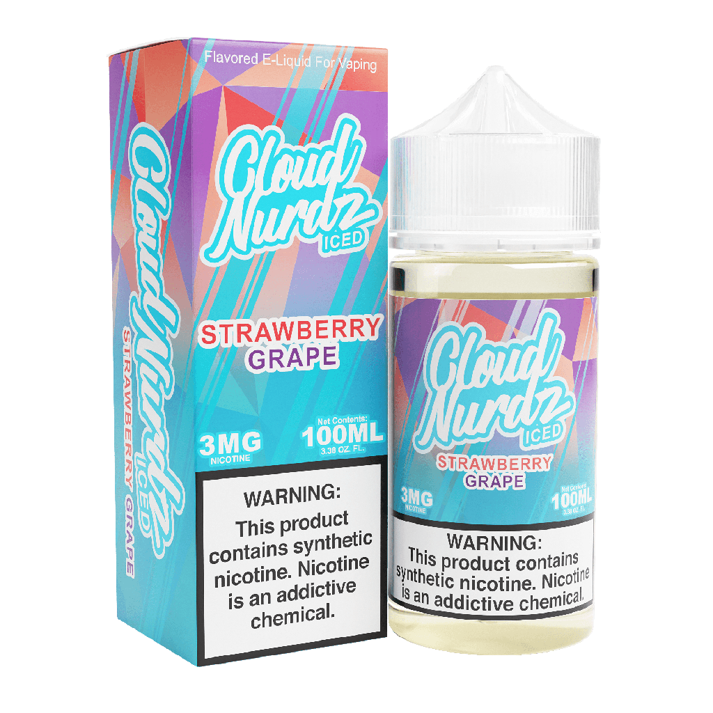 Grape Strawberry ICE - Cloud Nurdz - 100ml