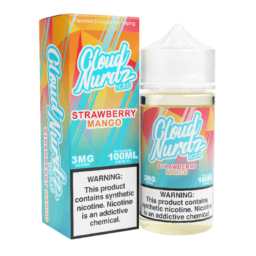 Strawberry Mango ICE - Cloud Nurdz - 100ml