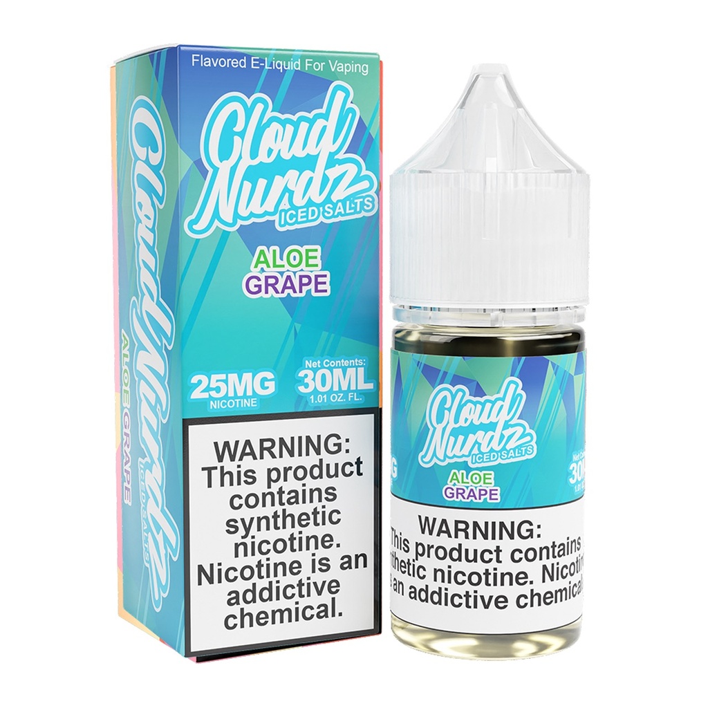 Aloe Grape ICE SALT - Cloud Nurdz - 30ml