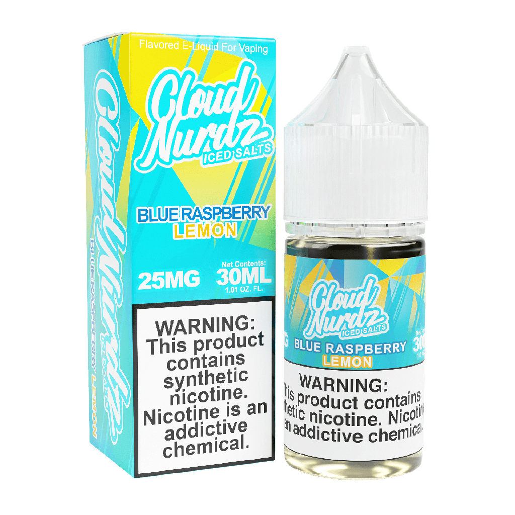 Blue Raspberry Lemon ICE SALT - Cloud Nurdz - 30ml