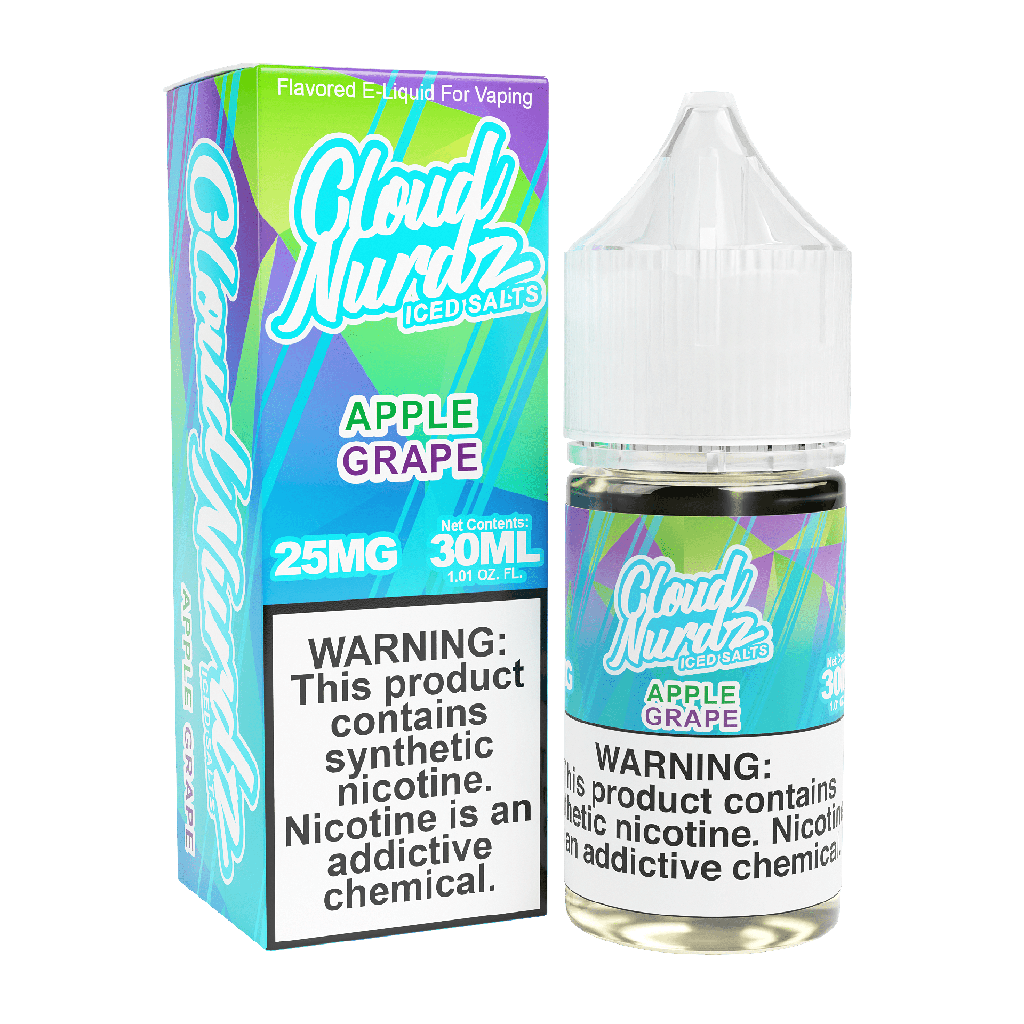 Apple Grape ICE SALT - Cloud Nurdz - 30ml