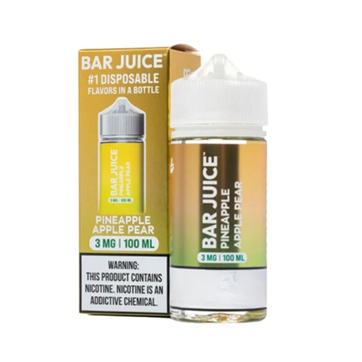 Pineapple Apple Pear - Bar Juice - 100ml