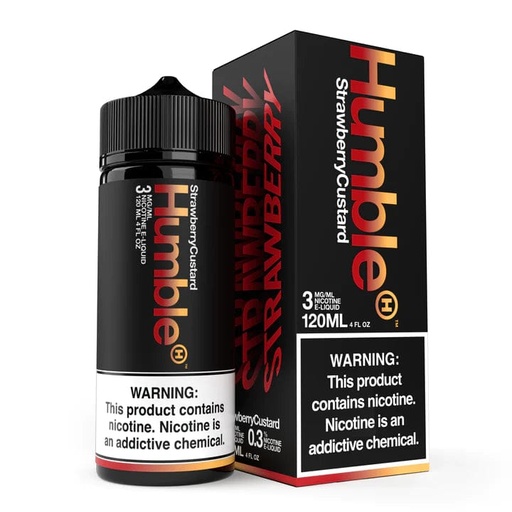 Smash Mouth (Strawberry Custard) - Humble - 120ml
