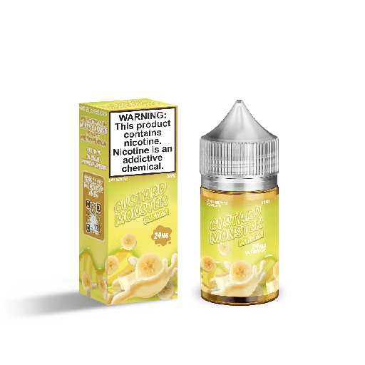 Banana Custard SALT - Custard Monster - 30ml
