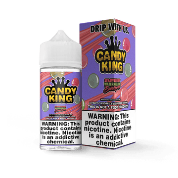 Strawberry Watermelon Bubblegum - Candy King - 100ml