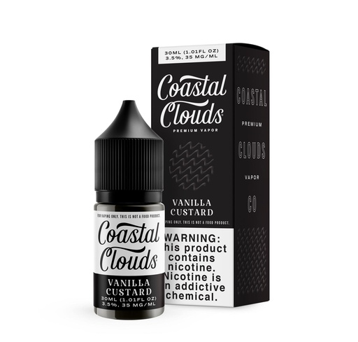 Vanilla Custard SALT - Coastal Clouds - 30ml