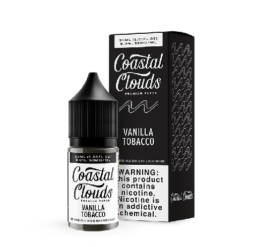 Vanilla Tobacco SALT - Coastal Clouds - 30ml