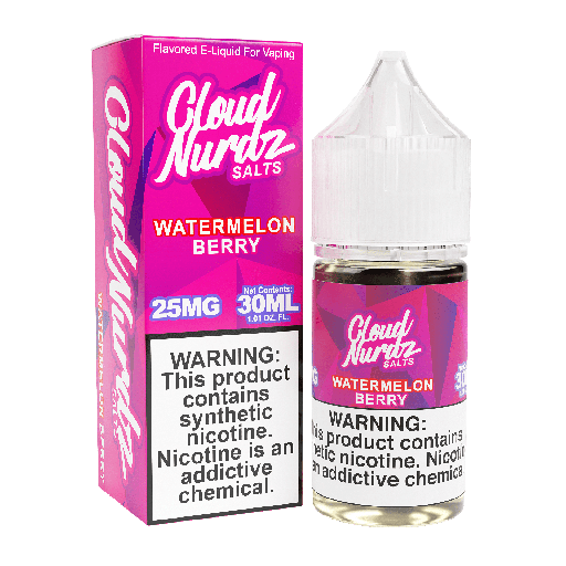 Watermelon Berry SALT - Cloud Nurdz - 30ml