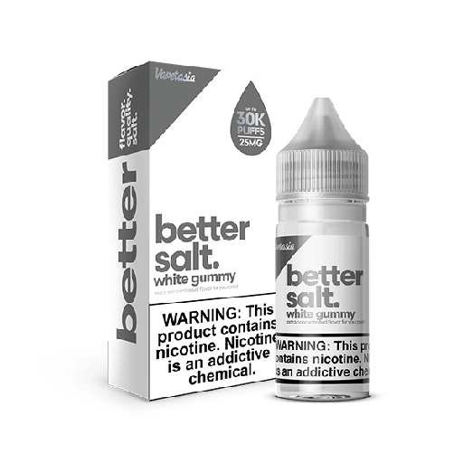White Gummy SALT - Better Salts - 30ml
