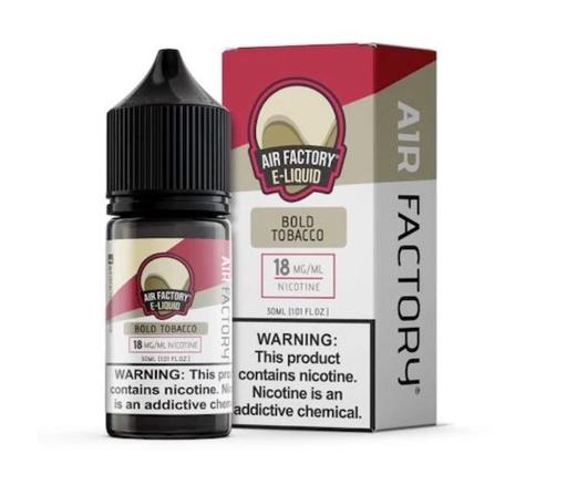 Bold Tobacco SALT - Air Factory - 30ml