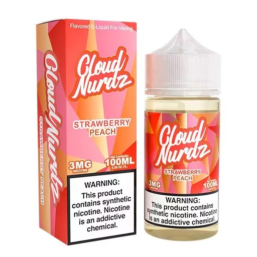 Strawberry Peach - Cloud Nurdz - 100ml