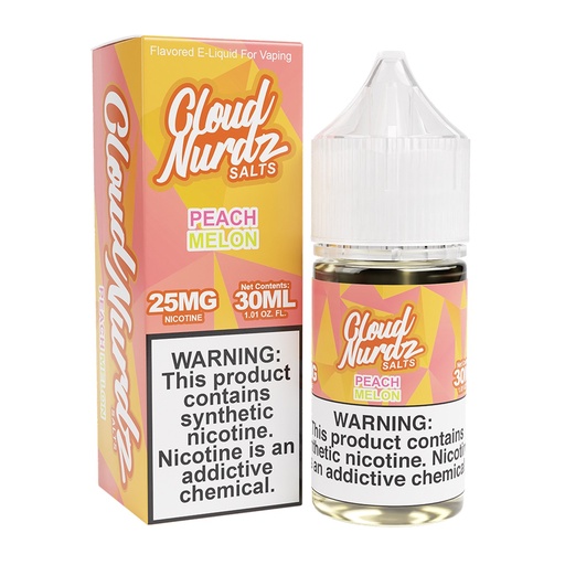 Peach Melon SALT - Cloud Nurdz - 30ml