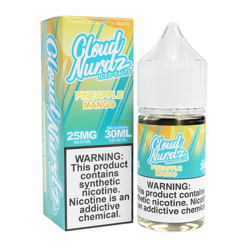 Pineapple Mango ICE SALT - Cloud Nurdz - 30ml