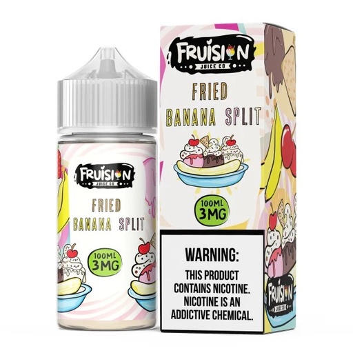 Fried Banana Split - Fruision Juice Co - 100ml