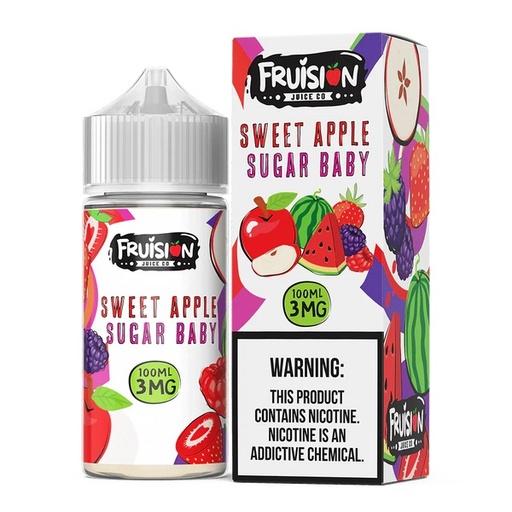 Sweet Apple Sugar Baby - Fruision Juice Co - 100ml