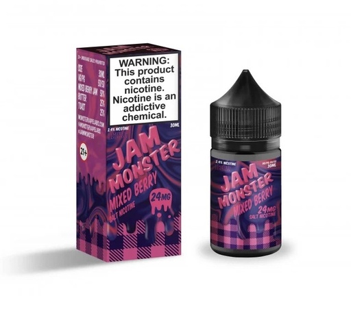 Mixed Berries SALT - Jam Monster - 30ml