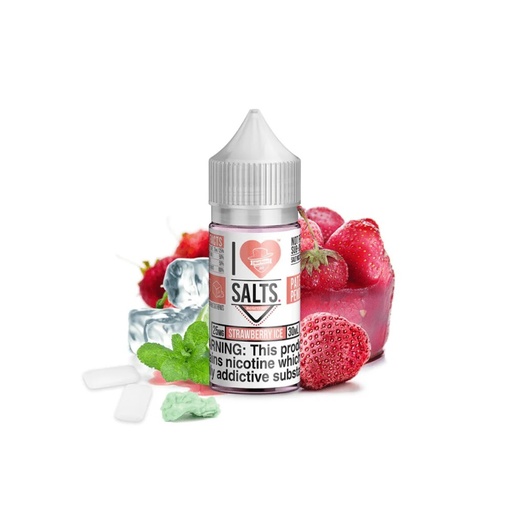 Strawberry ICE SALT - I Love Salts - 30ml