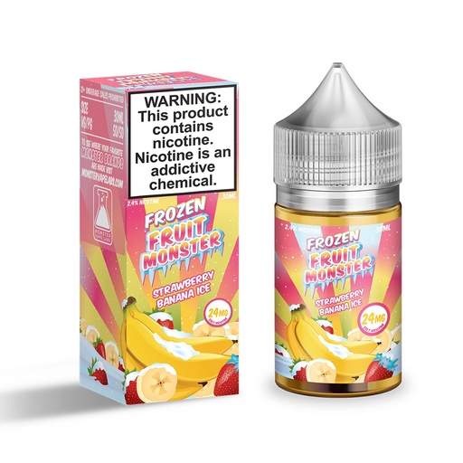 Strawberry Banana ICE SALT - Fruit Monster - 30ml