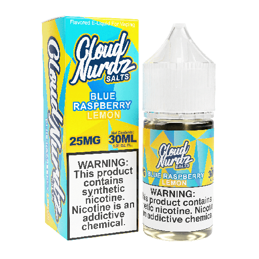 Blue Raspberry Lemon SALT - Cloud Nurdz - 30ml