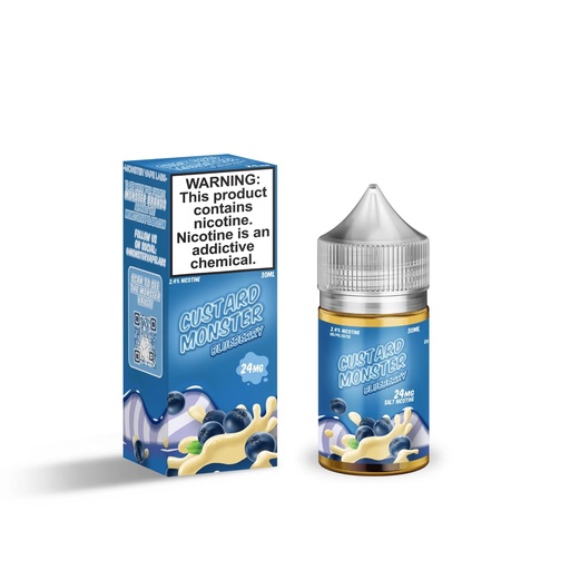 Blueberry Custard SALT - Custard Monster - 30ml