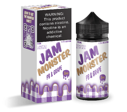 PB & Jam Grape - Jam Monster - 100ml