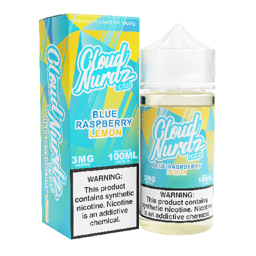 Blue Raspberry Lemon ICE - Cloud Nurdz - 100ml