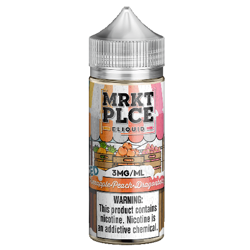 ICED Pineapple Peach Dragonberry - Market Place - 100ml