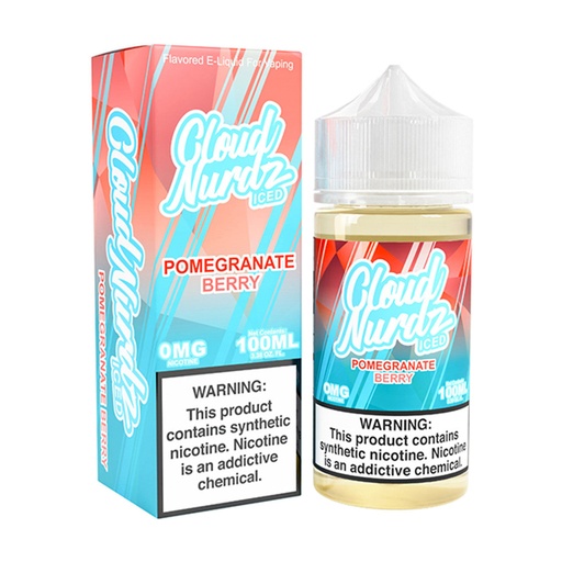 Pomegranate Berry ICE - Cloud Nurdz - 100ml