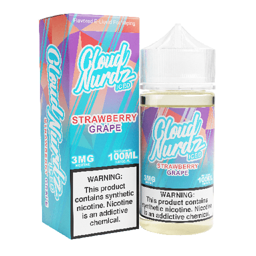 Grape Strawberry ICE - Cloud Nurdz - 100ml