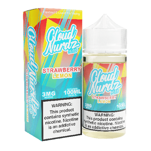Strawberry Lemon ICE - Cloud Nurdz - 100ml