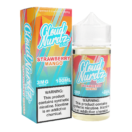 Strawberry Mango ICE - Cloud Nurdz - 100ml