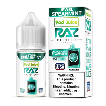 Jewel Spearmint SALT - Raz X Pod Juice - 30ml