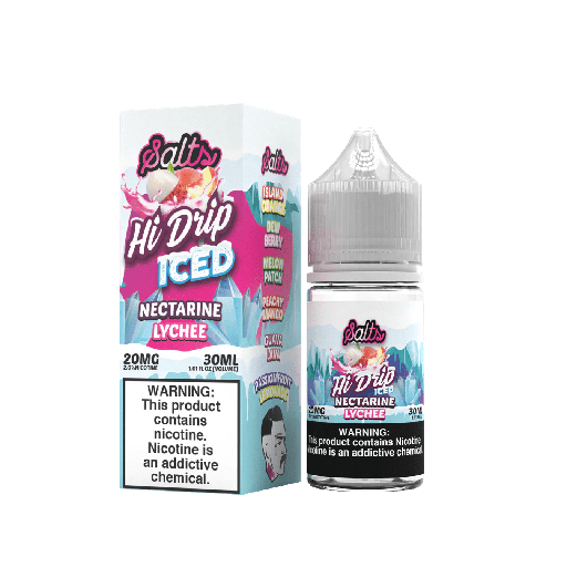 Nectarine Lychee ICED SALT - Hi Drip - 30ml