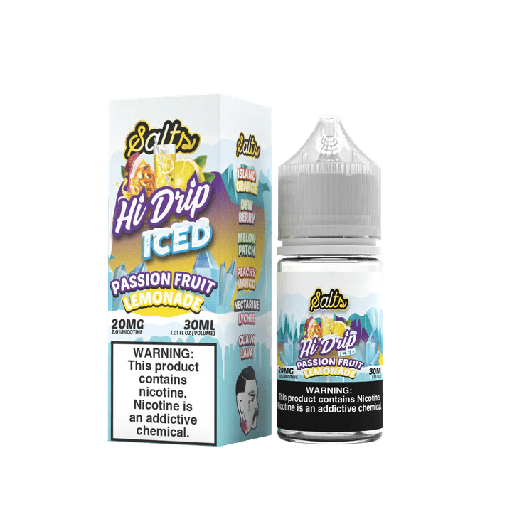 Passion Fruit Lemonade ICED SALT - Hi Drip - 30ml